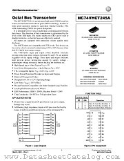 MC74VHCT245ADTR2 datasheet pdf ON Semiconductor