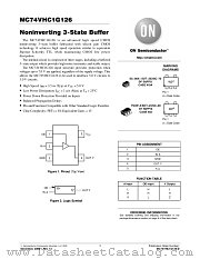 MC74VHC1G126DF1G datasheet pdf ON Semiconductor