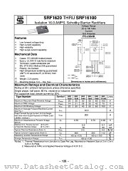 SRF1640 datasheet pdf Taiwan Semiconductor