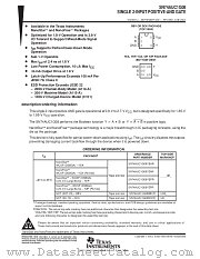 SN74AUC1G08YZAR datasheet pdf Texas Instruments