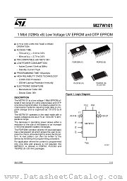 M27W101-80N6 datasheet pdf ST Microelectronics