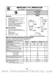 MBRS1090 datasheet pdf Taiwan Semiconductor