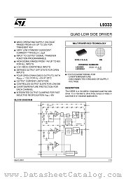 L9333MD-TR datasheet pdf ST Microelectronics
