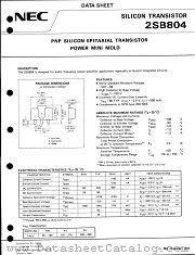 2SB804-T1 datasheet pdf NEC