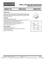 MOC211R1M datasheet pdf Fairchild Semiconductor