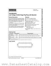 74LCXH16374MEAX datasheet pdf Fairchild Semiconductor