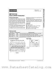 MM74HCT245N datasheet pdf Fairchild Semiconductor