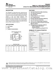 TS5A3357DCTR datasheet pdf Texas Instruments