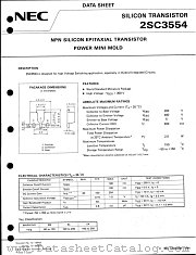 2SC3554-T2 datasheet pdf NEC