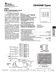 CD4099BMT datasheet pdf Texas Instruments