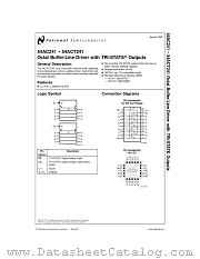 5962-8755101SA(54AC241FMQB) datasheet pdf National Semiconductor