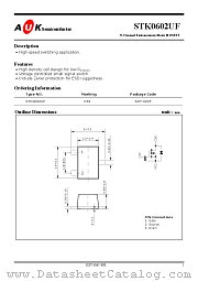 STK0602UF datasheet pdf AUK Corp