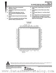 SN74ACT7881-30FN datasheet pdf Texas Instruments
