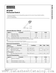 BF246B datasheet pdf Fairchild Semiconductor