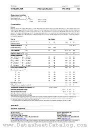 TFS175D datasheet pdf Vectron