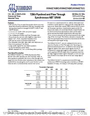 GS8642Z36 datasheet pdf GSI Technology