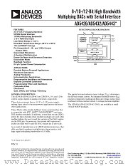 AD5432YRMZ-REEL7 datasheet pdf Analog Devices