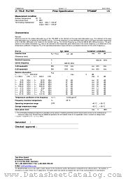 TFS868F datasheet pdf Vectron
