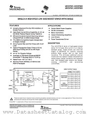 UCC27321DGNRG4 datasheet pdf Texas Instruments