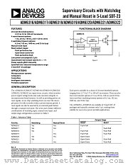 ADM6318CZ28ARJ-RL7 datasheet pdf Analog Devices