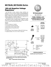MC79L00 datasheet pdf ON Semiconductor