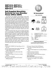NCP1012ST65T3 datasheet pdf ON Semiconductor