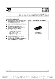 M48Z18-100PC1 datasheet pdf ST Microelectronics