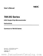 UPD789101AMC(A1)-XXX-5A4 datasheet pdf NEC