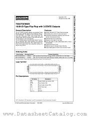 74ACTQ18823SSCX datasheet pdf Fairchild Semiconductor
