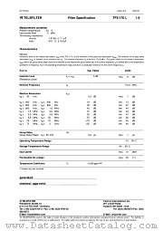 TFS170L datasheet pdf Vectron