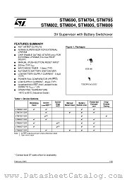 STM704T/S/R datasheet pdf ST Microelectronics