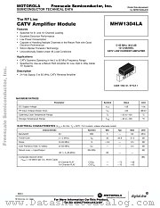 MHW1304LA datasheet pdf Freescale (Motorola)
