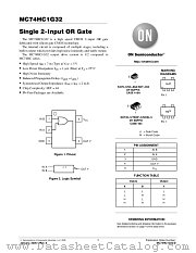 MC74HC1G32DFT2 datasheet pdf ON Semiconductor