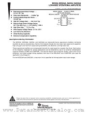 NE5534PSR datasheet pdf Texas Instruments
