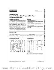 DM74ALS109AN datasheet pdf Fairchild Semiconductor