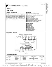 LM556CN datasheet pdf National Semiconductor