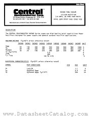 1N5401 datasheet pdf Central Semiconductor
