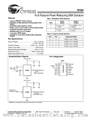 W182-5G datasheet pdf Cypress