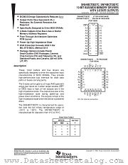 SN74BCT2827CNT datasheet pdf Texas Instruments