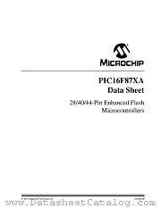 PIC16F876A-I/SSG datasheet pdf Microchip
