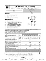 HER608G datasheet pdf Taiwan Semiconductor