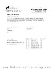 54F175FMQB datasheet pdf National Semiconductor