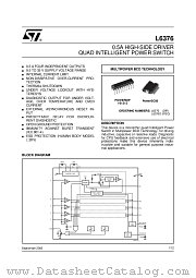 L6376D datasheet pdf ST Microelectronics