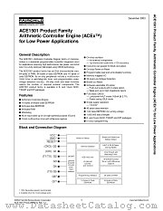 ACE1501EMTX datasheet pdf Fairchild Semiconductor