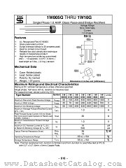 1W10G datasheet pdf Taiwan Semiconductor