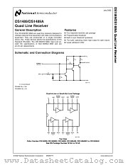 DS1489AMX datasheet pdf National Semiconductor