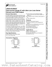LM3814MX-7.0 datasheet pdf National Semiconductor