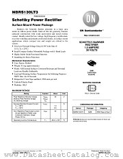 MBRS130L datasheet pdf ON Semiconductor