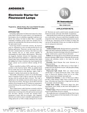 MCR100-8RL datasheet pdf ON Semiconductor