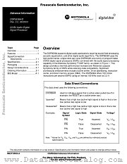 DSP56364 datasheet pdf Freescale (Motorola)